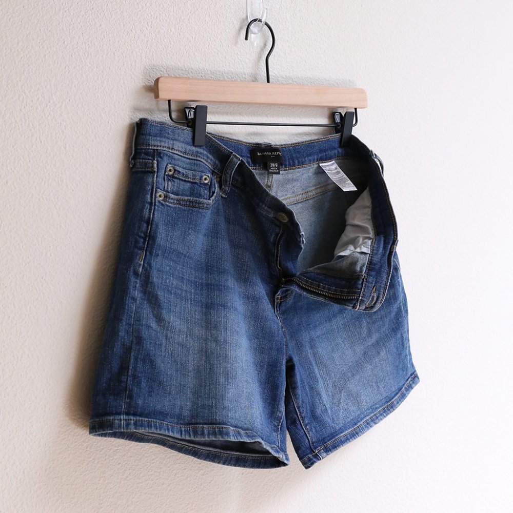 BANANA REPUBLIC Denim Jean Shorts Size 28/6